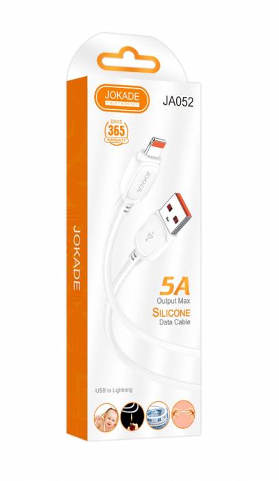 Кабель USB на Lightning Jokade JA052 (white)