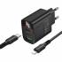 Зарядное устройство на Lightning PD20W+QC3.0 Borofone BA96A (black)