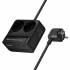  AC27 Descanso (PD30W/2C1A) зарядное устройство с 2 розетками 2m (black)