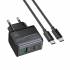 Зарядное устройство PD30W+QC3.0 для Type-C Hoco CS73A (black)