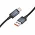 Кабель USB на Type-C 5A Hoco X118 (black)