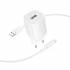 Зарядное устройство на Micro QC3.0 Borofone BA102A (white)