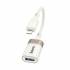 UA39 Crystal Lightning штекер на USB гнездо 2.0 адаптер