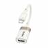 UA39A Crystal Type-C штекер на USB гнездо 3.0 адаптер