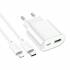 Зарядное устройство Hoco C109A  PD20W+QC3.0 (white)