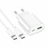 Зарядное устройство на Type-C Hoco C109A PD20W+QC3.0(white)