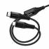 Кабель USB 2in1 (Lightning, Type-C, Type-C) Hoco X123 (black)