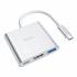 HB14 Easy use Type-C адаптер (Type-C на USB3.0+HDMI+PD)