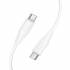 Кабель Type-C на Type-C 60W Hoco X124 (white)