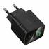 Зарядное устройство PD20W+QC3.0 Hoco CS83A (black)