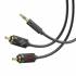 Двойной RCA аудио кабель Hoco UPA28 1.5m (black)