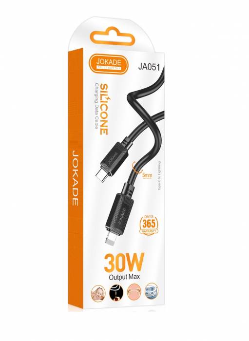 Кабель Type-C на Lightning 30W Jokade JA051 (white)