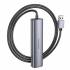 BOROFONE DH12 Smart 4-в-1 конвертер (USB на USB2.0*4)(L=1.2M) (metal grey)