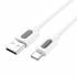 Кабель USB на Type-C 3A Borofone BX114 (white)