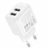 Зарядное устройство 2USB-A 2A Borofone BAS41A (white)