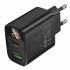 Зарядное устройство Borofone PD20W+QC3.0 BA96A (black)