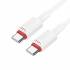 Кабель Type-C на Type-C 60W Borofone BX110 (white)