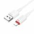 Кабель USB на Lightning 2.4A Borofone BX110 (white)