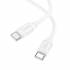 Кабель Type-C на Type-C 60W Hoco X115 (white)