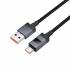 Кабель USB на Type-C 5A Hoco X118 (black)