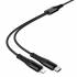 Кабель USB 2in1 (Lightning, Type-C, Type-C) Hoco X123 (black)