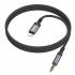 Аудио кабель AUX на Lightning Borofone BL24 (metal grey)