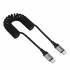 Кабель Type-C на Type-C 60W Hoco X121 (black)