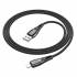 Кабель USB на Lightning 2.4A Hoco U133 (black)