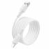 Кабель USB на Lightning 2.4A Borofone BX116 (white)