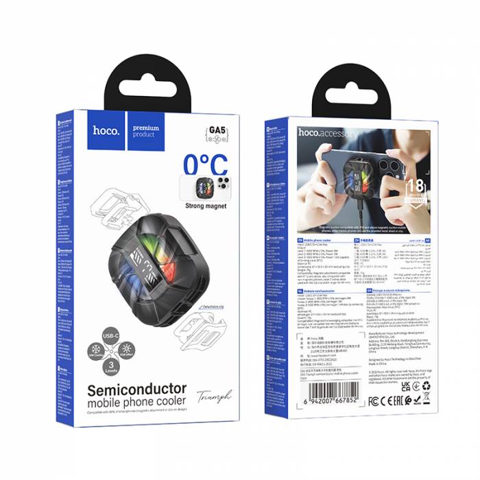 GA5 Triumph полупроводниковый охладитель для мобильного телефона