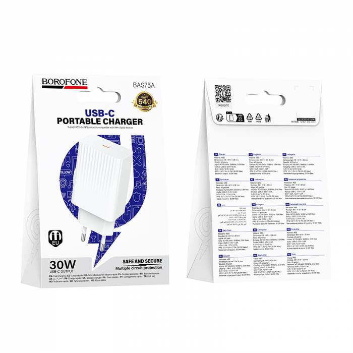 Зарядное устройство Borofone PD30W BAS75A (black)