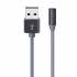 Кабель USB на Lightning Borofone BX26 (metal grey)