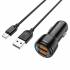 Автомобильное зарядное устройство на Type-C Borofone BZ17 QC3.0 (black)
