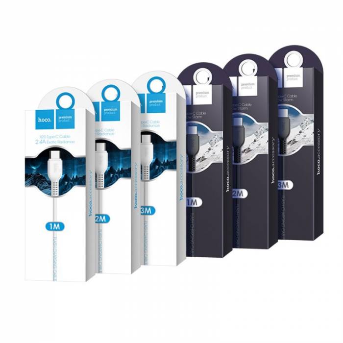 Кабель USB на Type-C Hoco X20 2m (white)