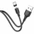 Кабель USB на Micro-USB Hoco  X52 magnetic (black)